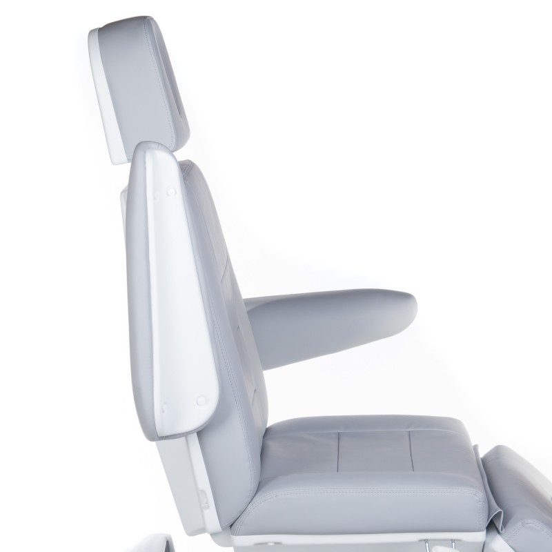 Elektryczny Fotel Kosmetyczny Bologna Bg-228 Szary