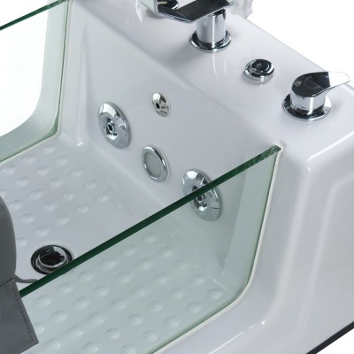 Fotel Do Pedicure Z Masażem Br-2310 Szary