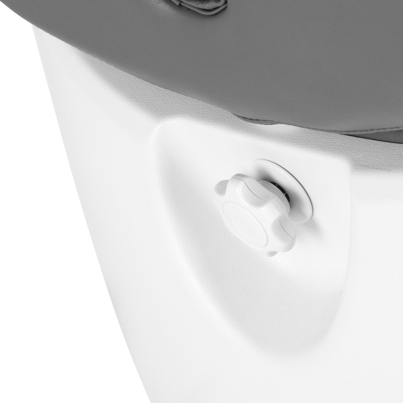 Fotel do pedicure elektryczny szary Azzurro