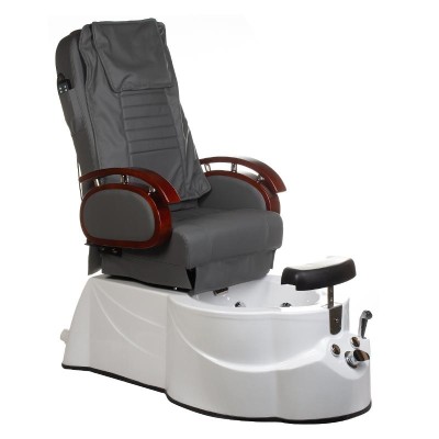 Fotel do pedicure z masażem BR-3820D Szary -Fotele pedicure SPA- 