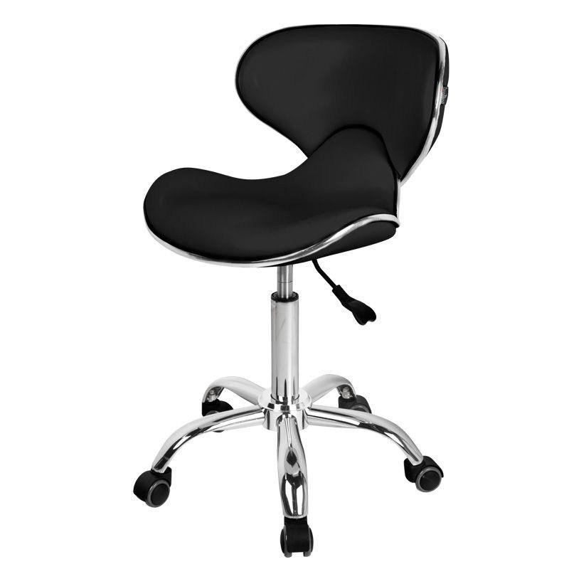 GABBIANO TABORET KOSMETYCZNY Q-4599 CZARNY -Taborety kosmetyczne i hokery- 