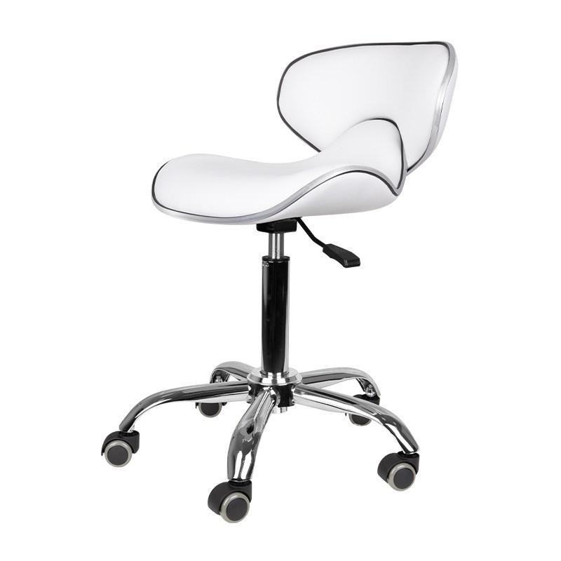 GABBIANO TABORET KOSMETYCZNY Q-4599 BIAŁY -Taborety kosmetyczne i hokery- 