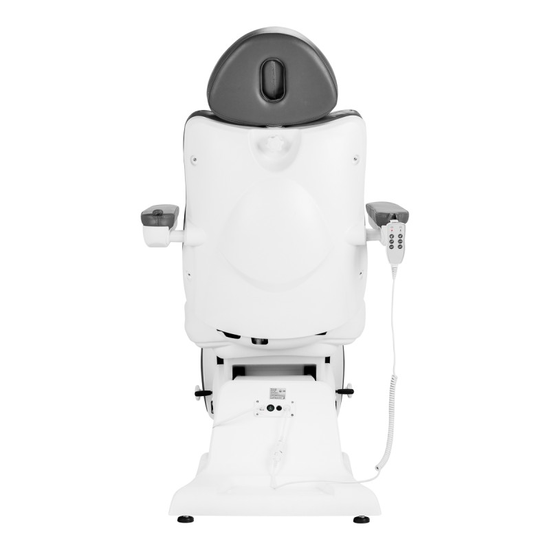 Fotel do pedicure elektryczny szary Azzurro