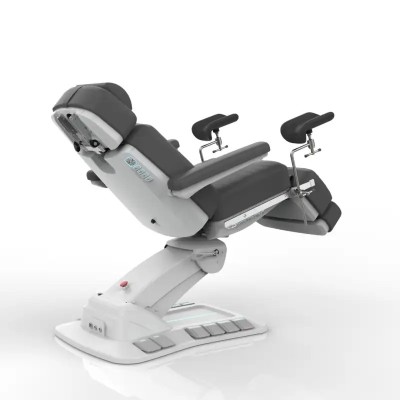 Fotel Zabiegowy NIKO GF z podgrzewaniem grafitowy -Fotele Zabiegowe- 