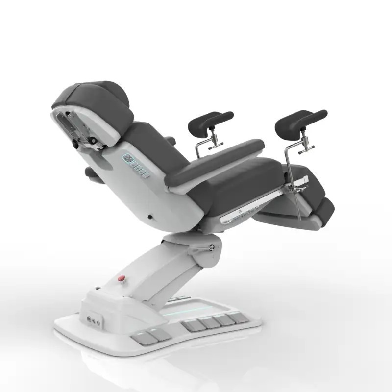 Fotel Zabiegowy NIKO GF z podgrzewaniem grafitowy -Fotele Zabiegowe- 