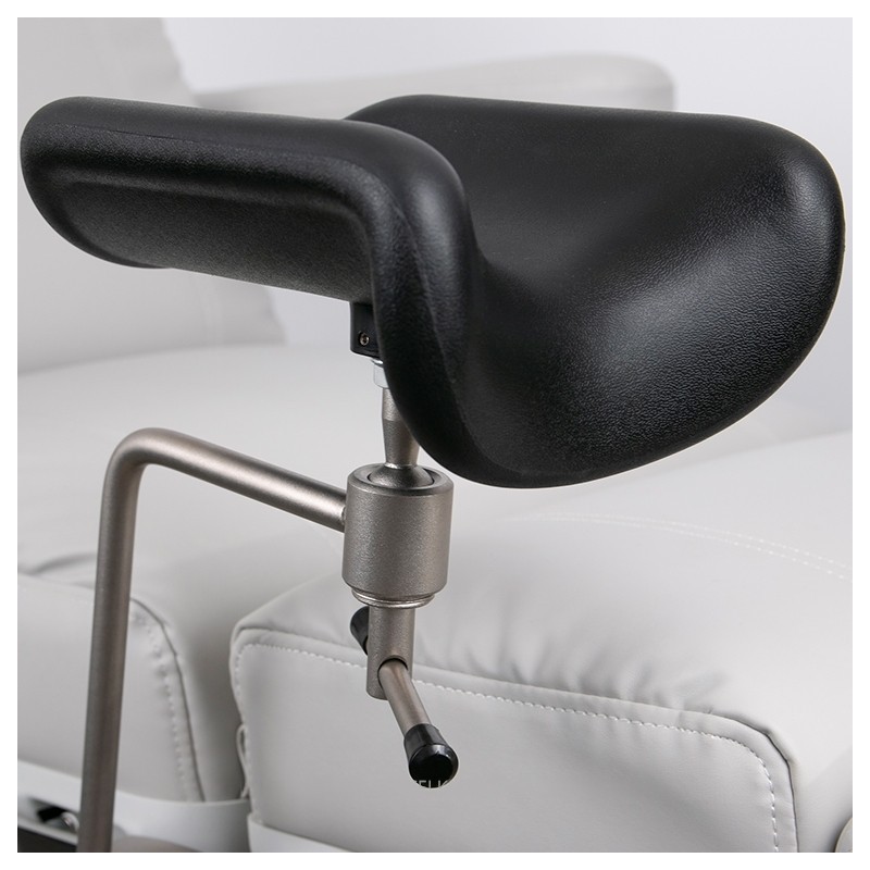 Fotel Zabiegowy NIKO GF z podgrzewaniem jasnoszary -Fotele Zabiegowe- 