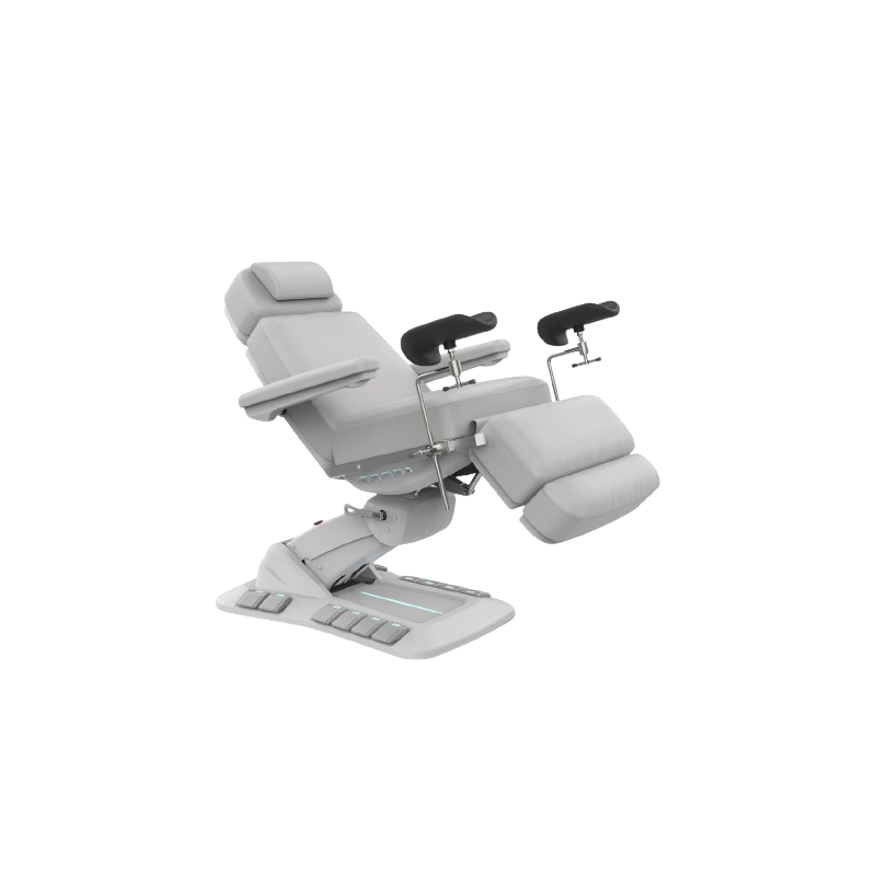Fotel Zabiegowy NIKO GF z podgrzewaniem jasnoszary -Fotele Zabiegowe- 