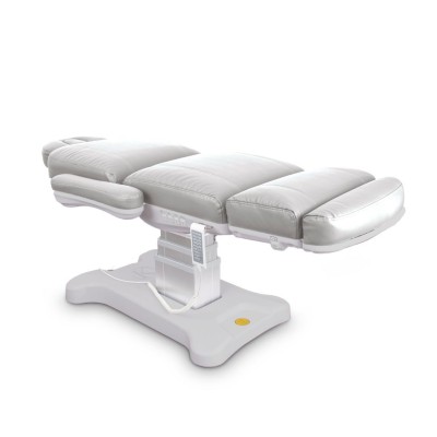 Fotel Kosmetyczny Unico Plus Z Podgrzewaniem jasnoszary - Auster -Fotele kosmetyczne elektryczne- 