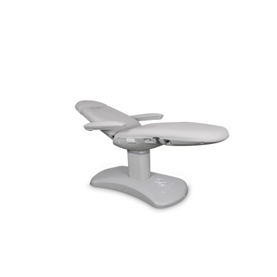 Fotel kosmetyczny Magma II - Auster - Jasnoszary -Fotele kosmetyczne elektryczne- 