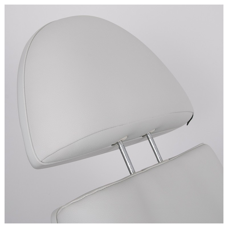 Fotel kosmetyczny Magma II - Auster - Jasnoszary -Fotele kosmetyczne elektryczne- 