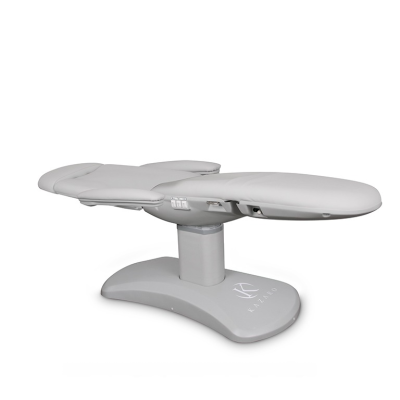 Fotel kosmetyczny Magma II - Auster - Jasnoszary -Fotele kosmetyczne elektryczne- 