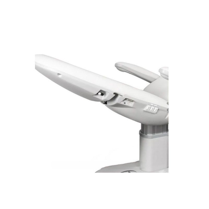 Fotel Kosmetyczny Biały, Medycyna Estetyczna - Magma II -Fotele kosmetyczne elektryczne- 