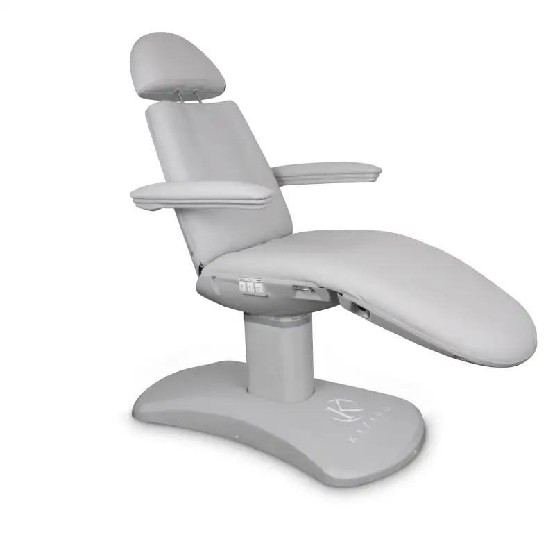 Fotel Kosmetyczny Jasnoszary, Medycyna Estetyczna - Magma II -Fotele kosmetyczne elektryczne- 