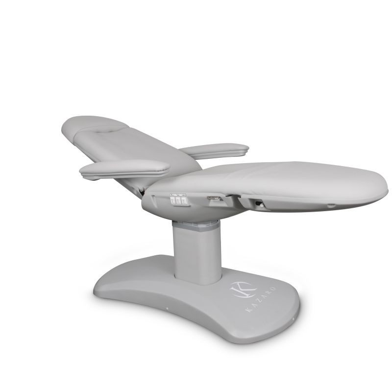 Fotel Kosmetyczny Jasnoszary, Medycyna Estetyczna - Magma II -Fotele kosmetyczne elektryczne- 