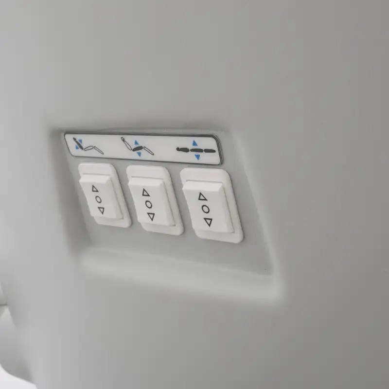 Fotel Kosmetyczny Jasnoszary, Medycyna Estetyczna - Magma II -Fotele kosmetyczne elektryczne- 