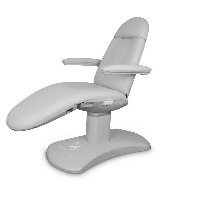 Fotel Kosmetyczny Jasnoszary, Medycyna Estetyczna - Magma II -Fotele kosmetyczne elektryczne- 