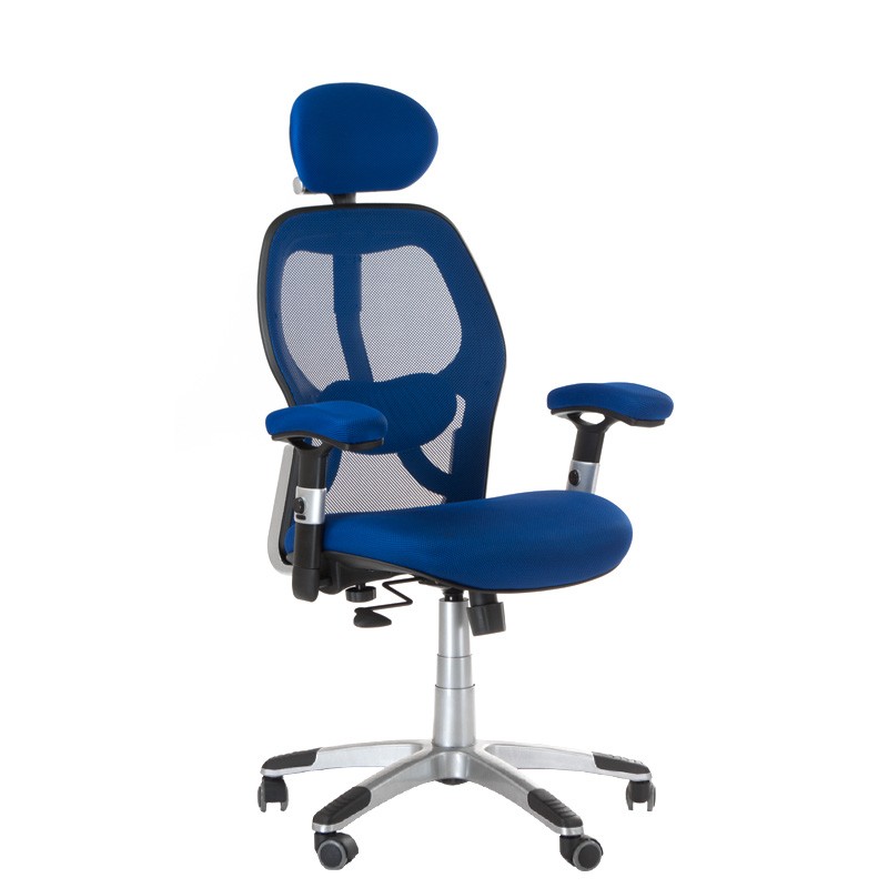 Fotel Ergonomiczny Corpocomfort Bx-4144 Niebieski
