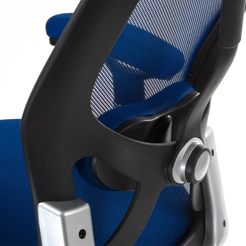 Fotel Ergonomiczny Corpocomfort Bx-4144 Niebieski