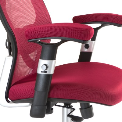 Fotel Ergonomiczny Corpocomfort Bx-4144 Czerwony