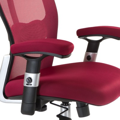Fotel Ergonomiczny Corpocomfort Bx-4147 Czerwony