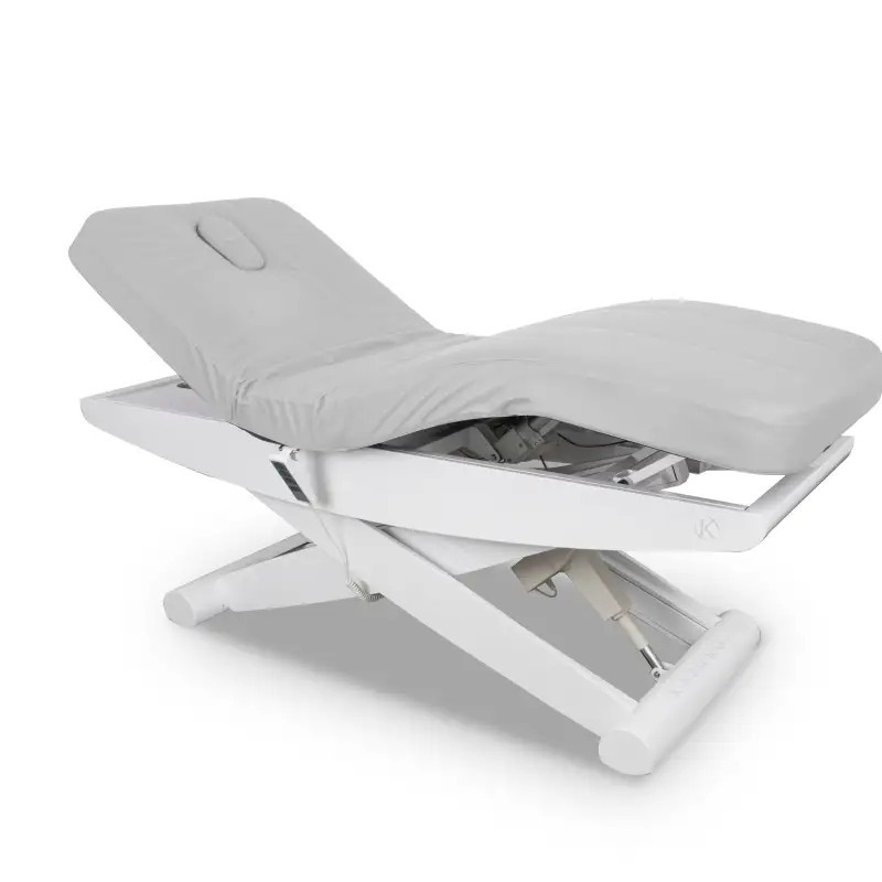 Luna X Plus Pure - Łóżko Kosmetyczne Z Podgrzewaniem - Jasnoszary -Łóżka kosmetyczne- 