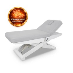 Luna X Plus Pure - Łóżko Kosmetyczne Z Podgrzewaniem - Jasnoszary -Łóżka kosmetyczne- 