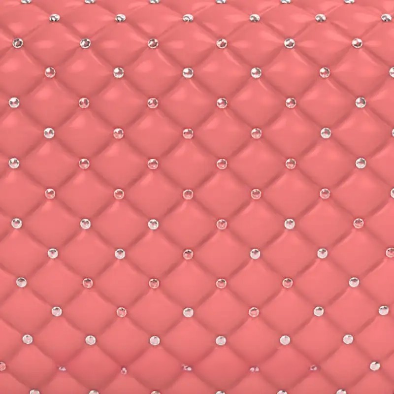 Różowa Recepcja Pikowana Glamour - Diamante -Diamante- 