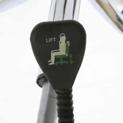 Taboret Kosmetyczny Siodło FEMME PRIMO - Grafitowy -Taborety kosmetyczne i hokery- 