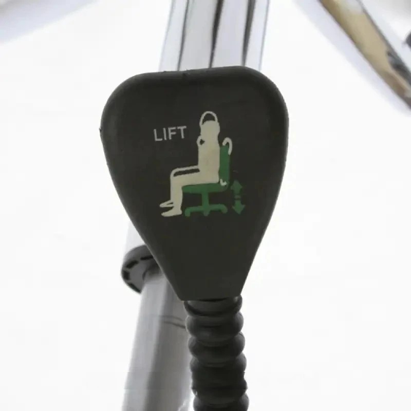 Taboret Kosmetyczny Siodło FEMME PRIMO - Grafitowy -Taborety kosmetyczne i hokery- 