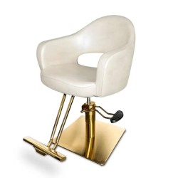 Fotel Fryzjerski AVENANT GOLD - Beżowy
