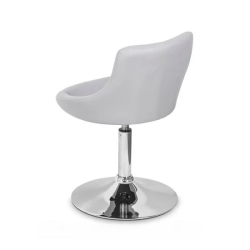 Jula - Krzesło Kosmetyczne Szare Swarovski Elements -Krzesła kosmetyczne- 