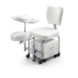 Pomocnik Ze Stolikiem I Hockerem TENDY -Pomocniki do pedicure- 