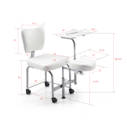 Pomocnik Ze Stolikiem I Hockerem TENDY -Pomocniki do pedicure- 