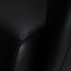 Gabbiano fotel fryzjerski Monaco czarny