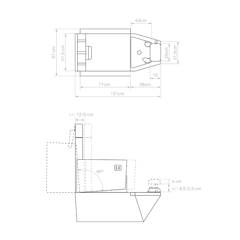 Fotel Pedicure Spa GENTLE -Fotele pedicure SPA- 