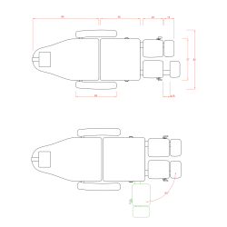 Fotel Pedicure CUBO - Biały -Fotele pedicure- 