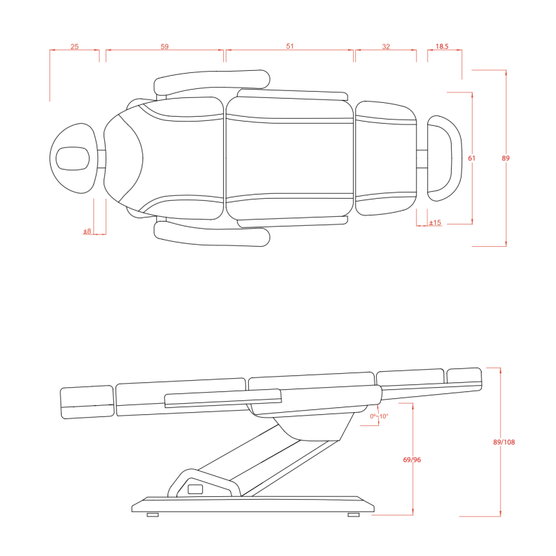 Fotel Pedicure MEDIAL -Fotele pedicure- 