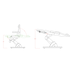 Fotel Kosmetyczny Pedicure CUBO - Biały -Fotele pedicure- 