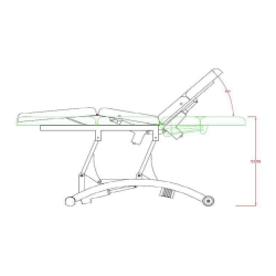 Stół Do Masażu SPHEN - Biały -Łóżka SPA- 