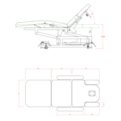 Stół Do Masażu ACRUM -Łóżka SPA- 
