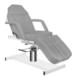 Fotel kosmetyczny hyd. A 210C pedi szary