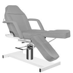 Fotel kosmetyczny hyd. A 210C pedi szary
