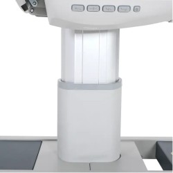 Fotel Kosmetyczny Elektryczny  Aspromus 2401 Z Podgrzewaniem - Biały -Fotele kosmetyczne elektryczne- 