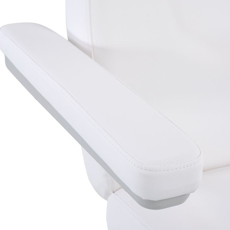 Fotel Kosmetyczny Elektryczny  Aspromus 2401 Z Podgrzewaniem - Biały -Fotele kosmetyczne elektryczne- 