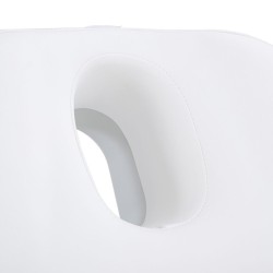 Fotel Kosmetyczny Elektryczny  Aspromus 2401 Z Podgrzewaniem - Biały -Fotele kosmetyczne elektryczne- 