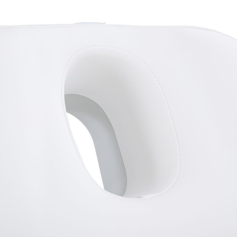 Fotel Kosmetyczny Elektryczny  Aspromus 2401 Z Podgrzewaniem - Biały -Fotele kosmetyczne elektryczne- 