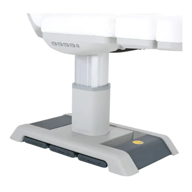 Fotel Kosmetyczny Elektryczny  Aspromus 2401 Z Podgrzewaniem - Grafitowy -Fotele kosmetyczne elektryczne- 