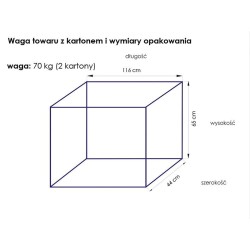 Fotel kosmetyczny hyd. A 210C pedi szary