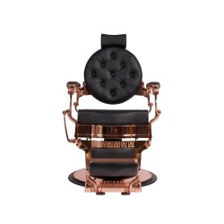 Fotel Barberski CAESAR BUZZ - Różowy -Wyposażenie Fryzjerskie- 