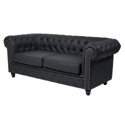 Sofa REPOSE - Czarna -Meble- 